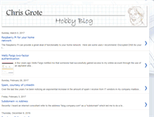 Tablet Screenshot of chrisgrote.com